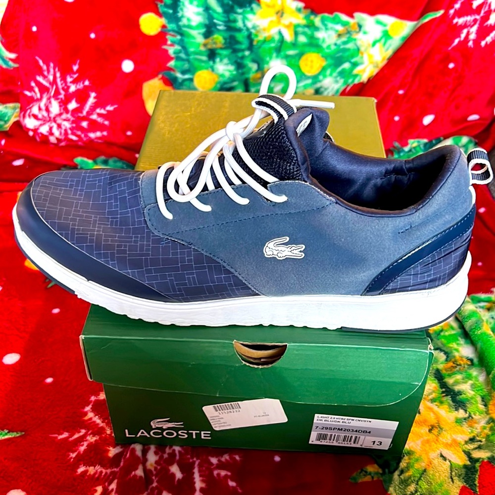 Lacoste Men’s Dark Blue Sneakers